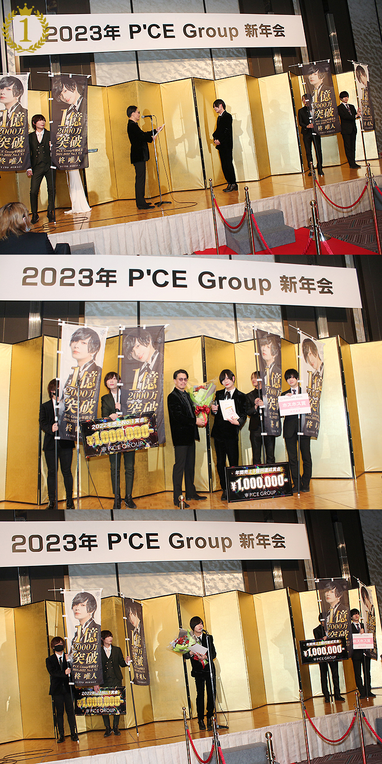 2023年 P'CE GROUP 新年会 年間表彰式