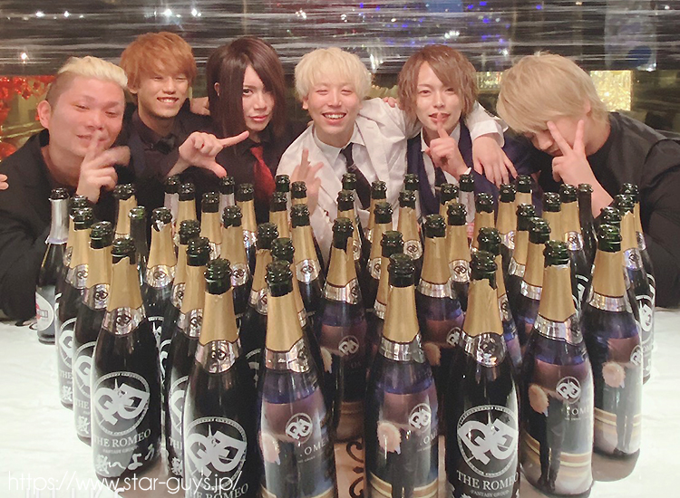 イベント 花屋敷 翔 代表取締役 Birthday Event The Romeo ザ ロミオ 大阪 ミナミ ホストクラブ紹介 ホスト求人 スターガイズ