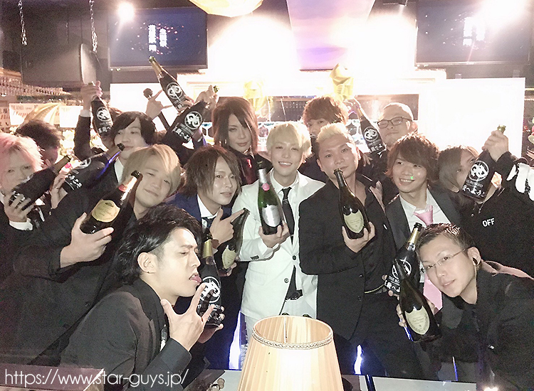 イベント 花屋敷 翔 代表取締役 Birthday Event The Romeo ザ ロミオ 大阪 ミナミ ホストクラブ紹介 ホスト求人 スターガイズ