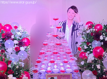 水條 十色 代表 BIRTHDAY PARTY