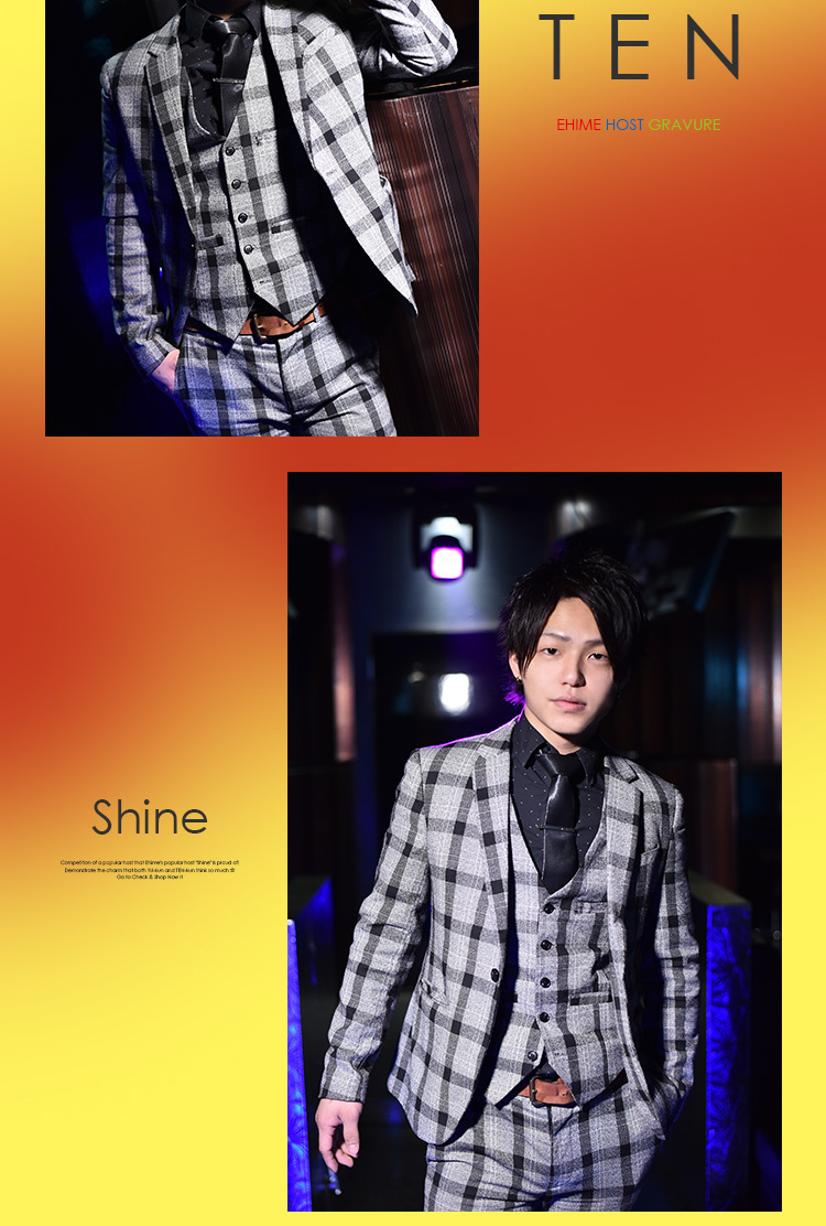 愛媛「Shine」の人気ホスト2人のコラボグラビア☆