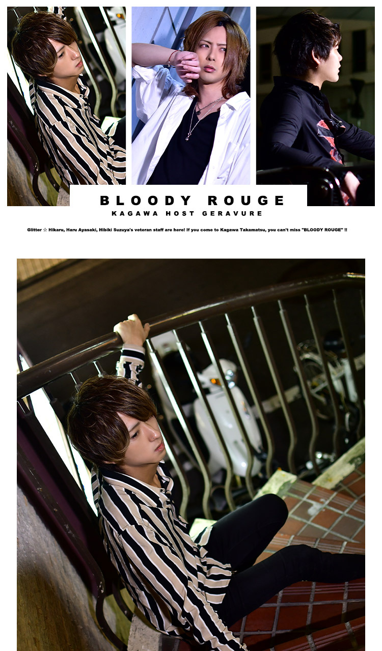 今回は「BLOODY ROUGE」が押している3名が出演!!