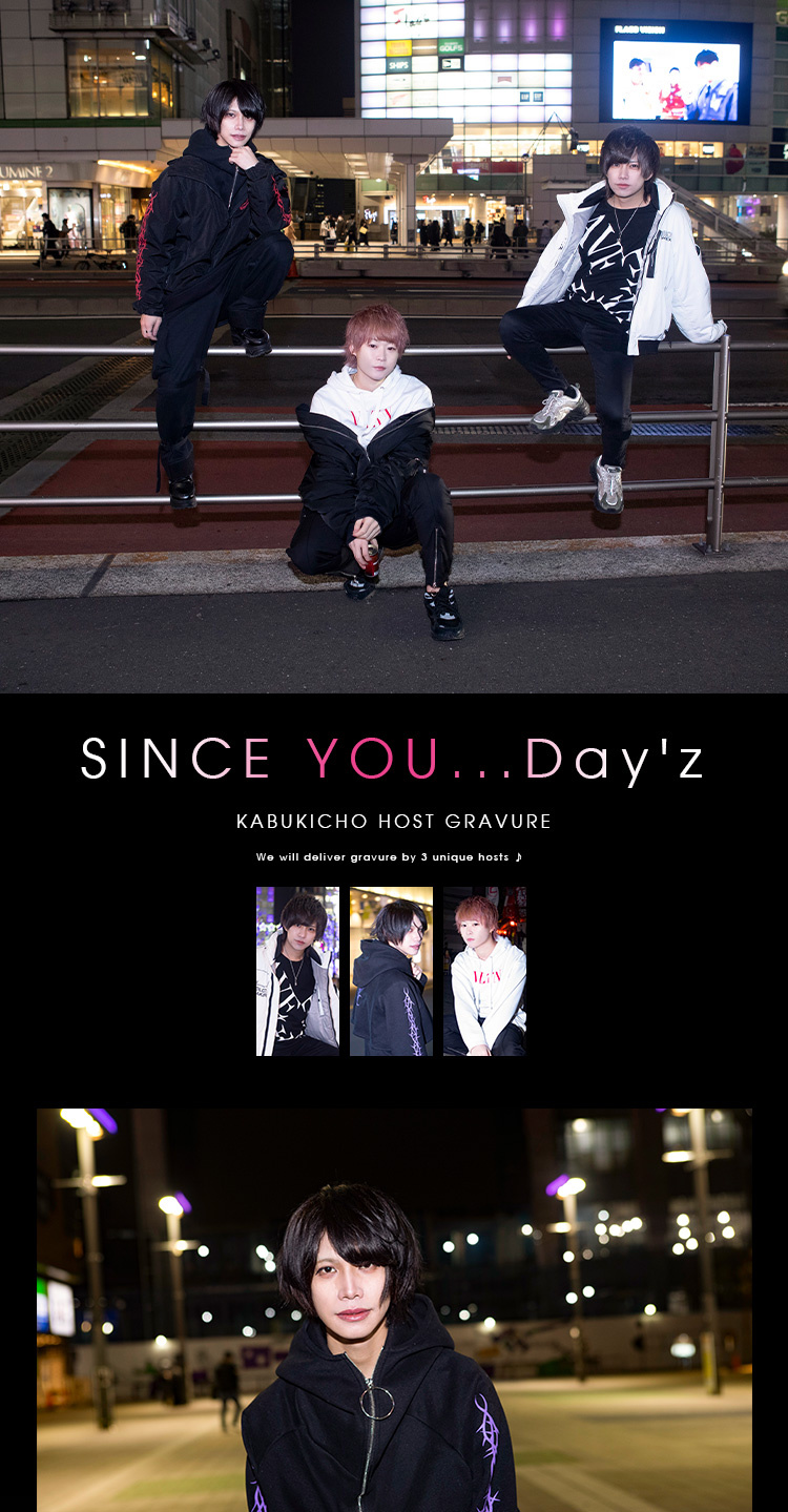 『SINCE YOU...Day'z』より3名がグラビアに登場!!