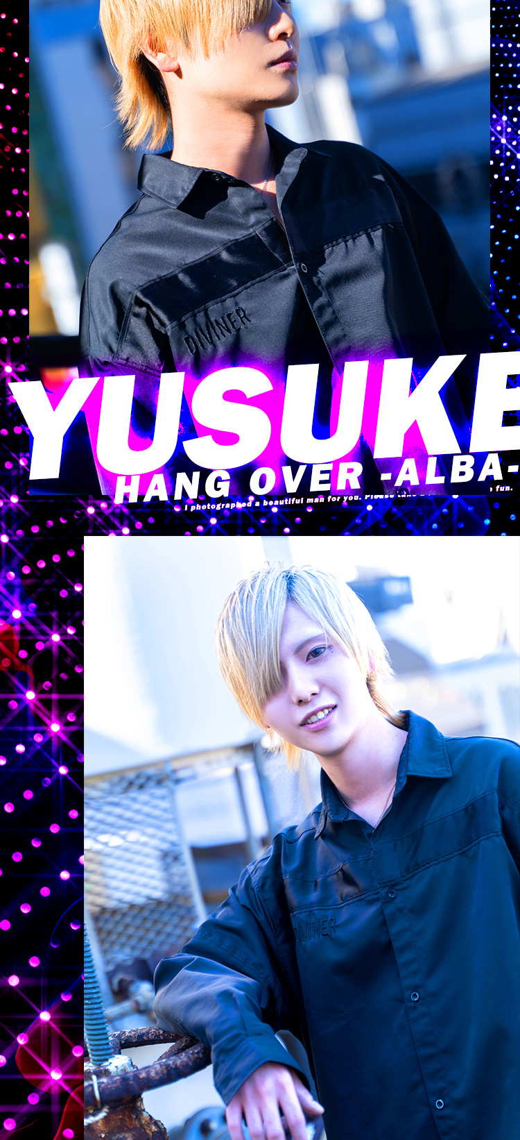 『HANG OVER - ALBA -』の3名のイケメンがグラビアに登場!!