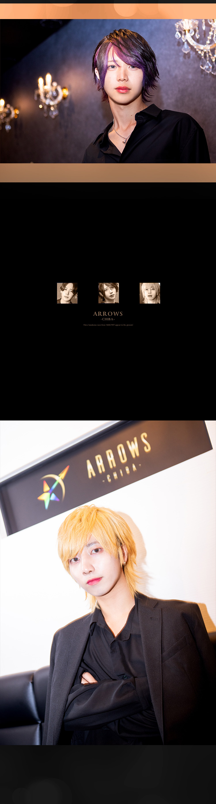 『ARROWS -CHIBA-』からイケメン3人衆が、グラビアに登場!!