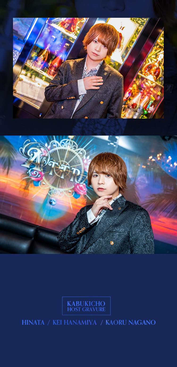 『ATTRA』のイケメン3人組がグラビアに登場!!