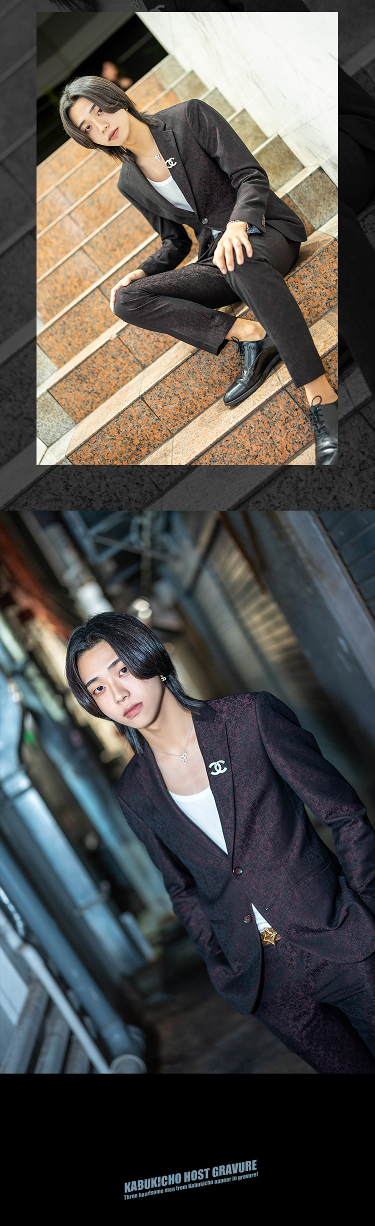 『One direction』のイケメン3人組がグラビアに登場!!