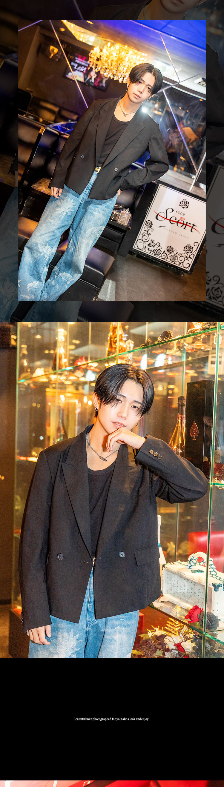 　美しく、品よくクールな3人のグラビア。『S-cort』の人気キャスト3人が登場!!