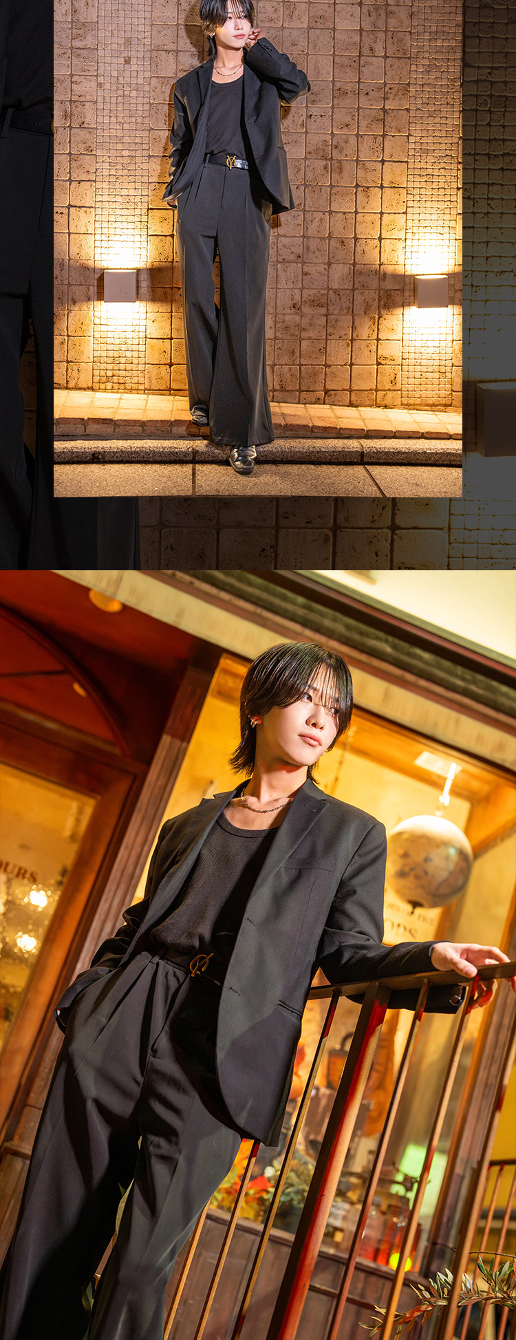 祇園の晩秋に『RAD ONLY』の気品あるスマートな美男コンビ、降臨!!