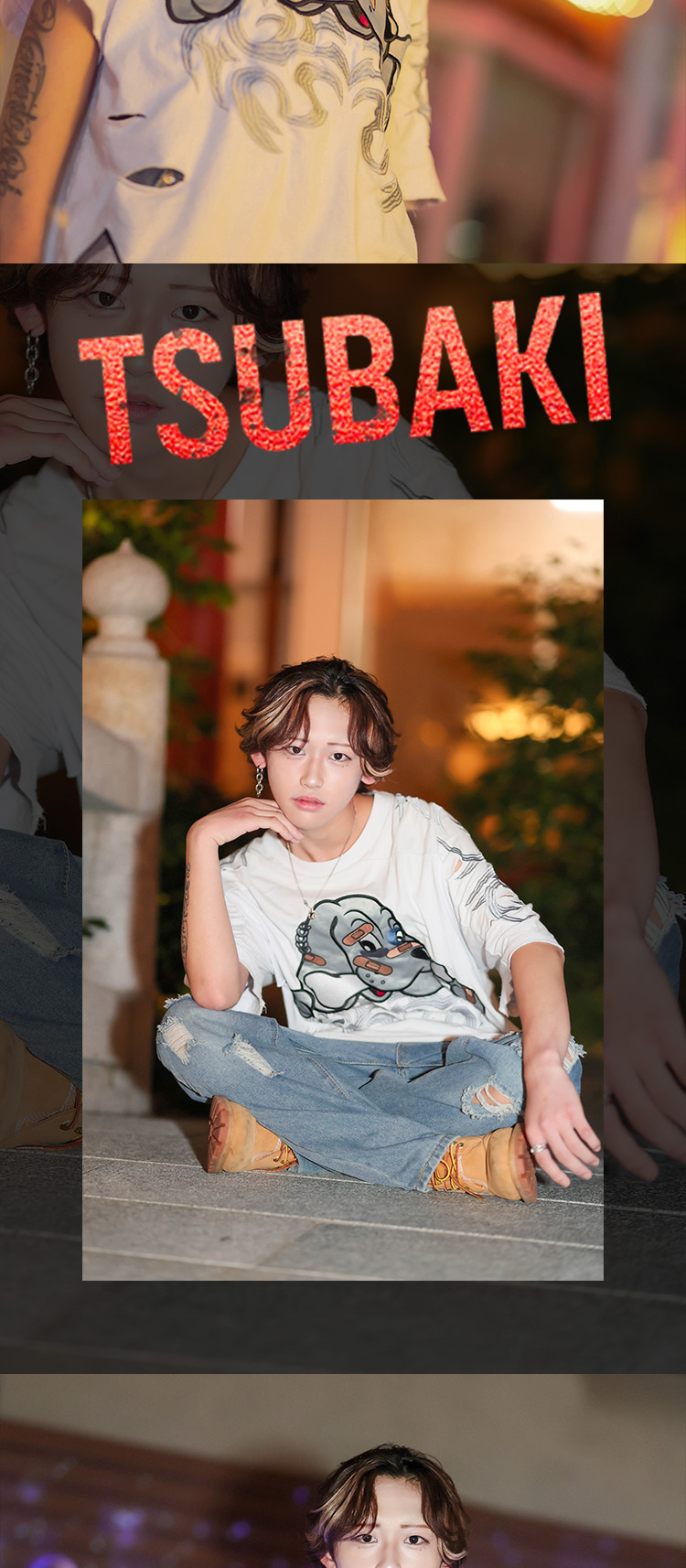 愛媛で今熱い!『Real』の美形ホスト3人の名所でのグラビア！