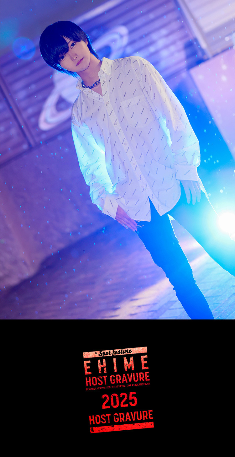 愛媛で今熱い!『Real』の美形ホスト3人の名所でのグラビア！