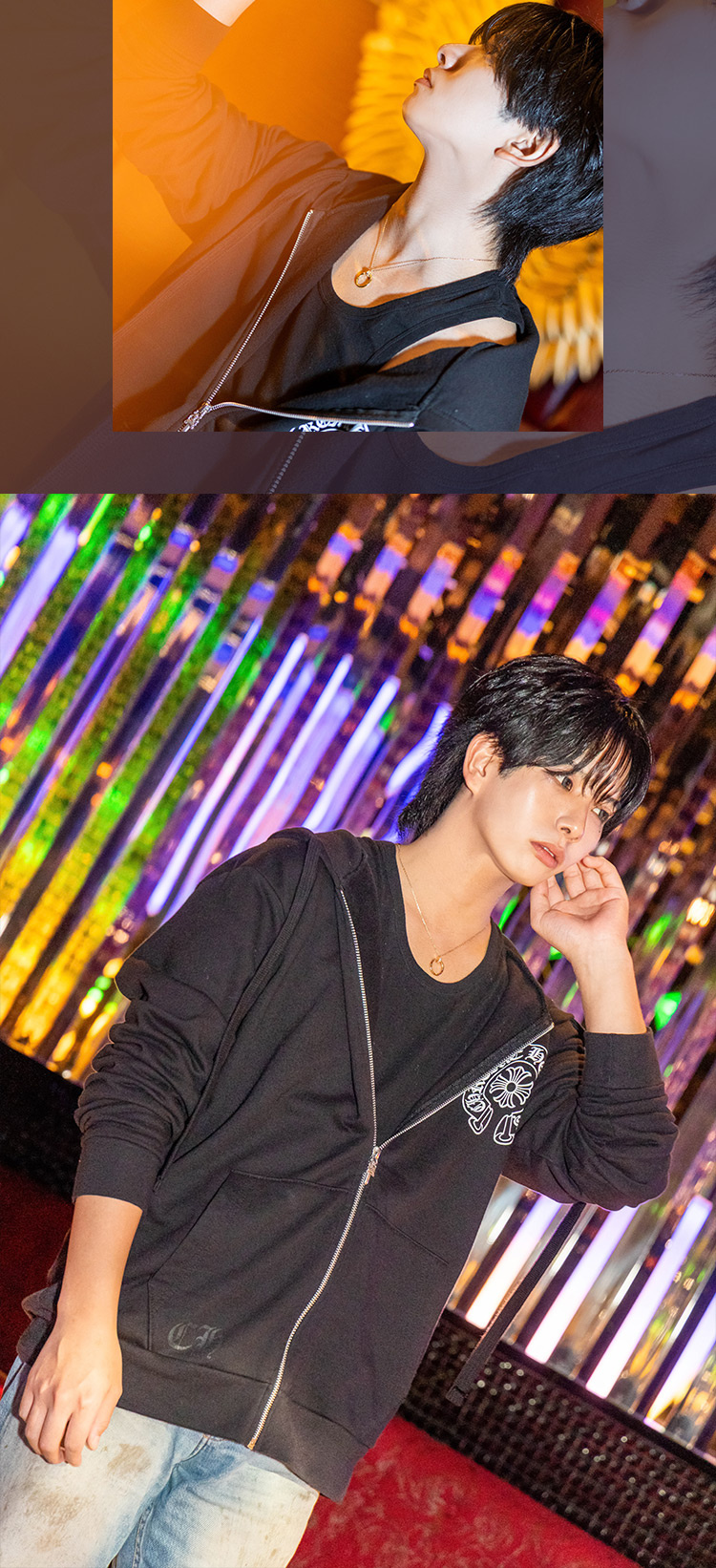 最高にスタイリッシュな2人!!『AWARD』のイチオシ2人組がグラビアに登場!!