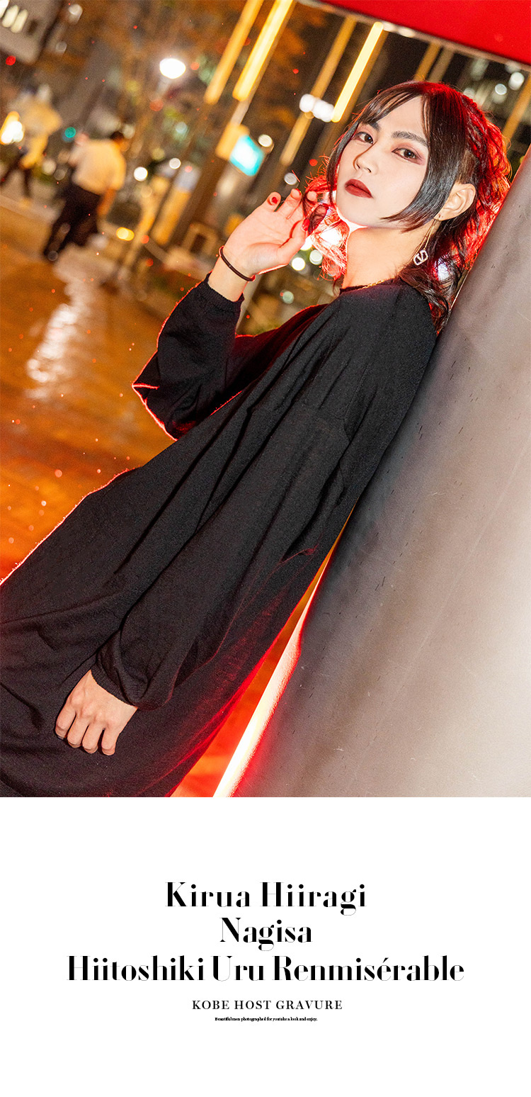 神戸発!!『Prince&Princess』の超ビジュアル爆発トリオが雨の街に華麗に降り立つ！