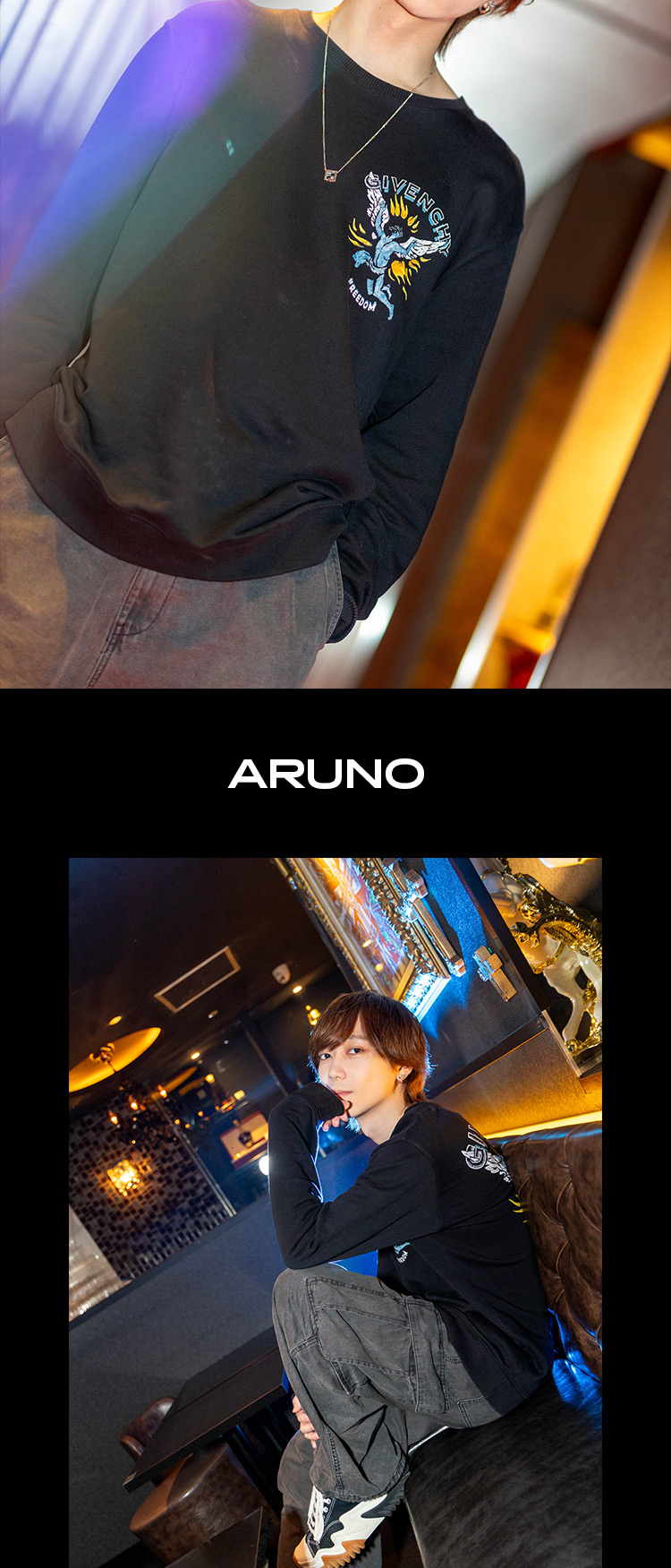 ミナミ発!!高級感ある店内とイケメンたちが贈る、『FREAK』3人衆のグラビアだ!!