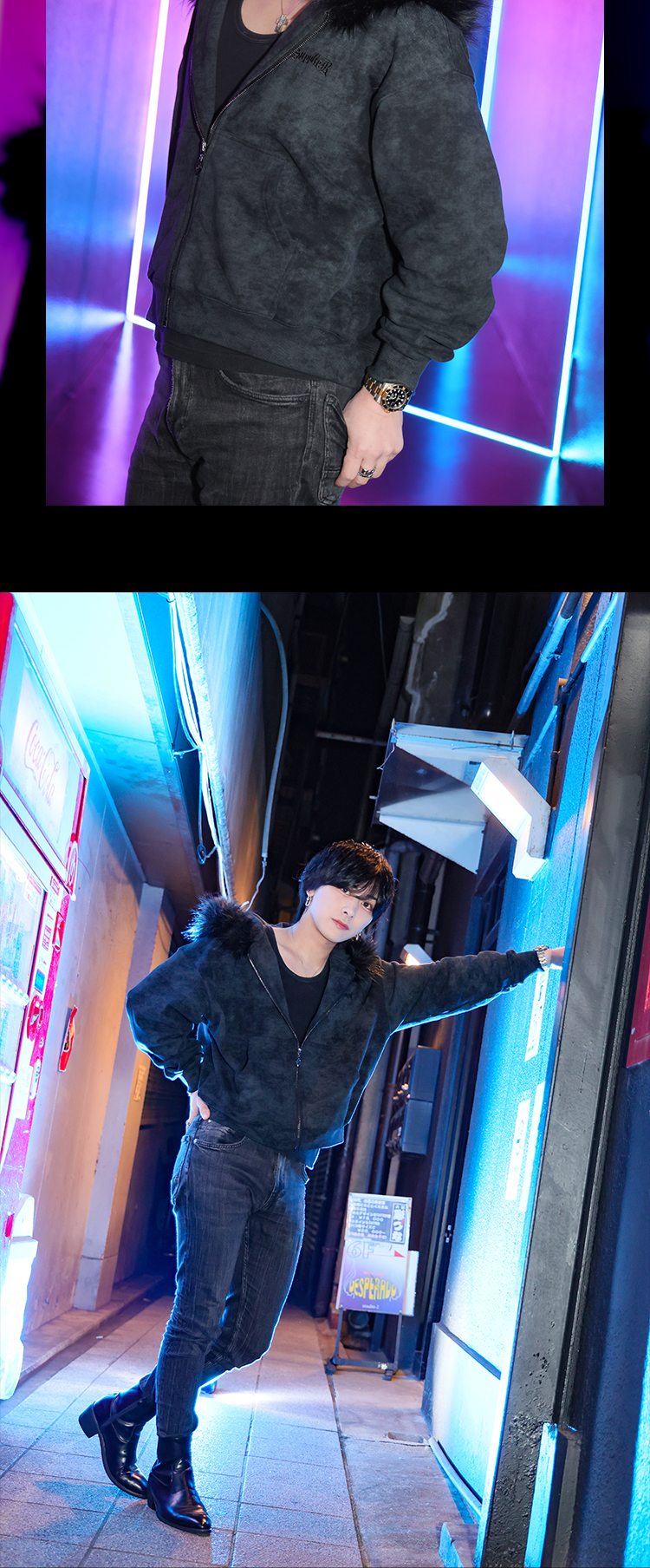 『Dear's Lucia』の激強ビジュアル3人組がストリートに登場!!