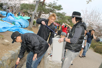 祇園ボランティア協会 IN 円山公園清掃作業