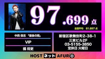 歌舞伎町歌うま王決定戦予選終了!!