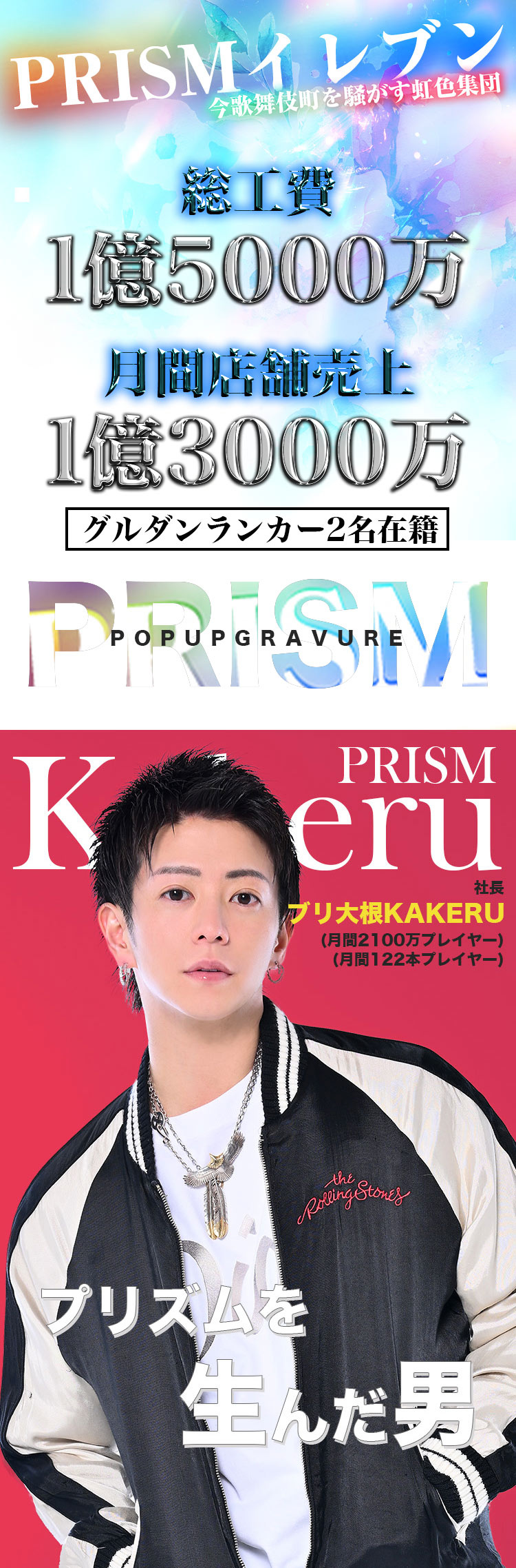 歌舞伎町 PRISM POPUPGRAVURE