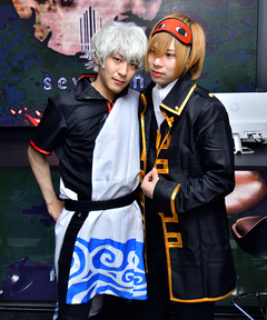 コチラは『銀魂』人気コンビの2ショット☆