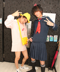 姉妹で仲良く2ショット☆