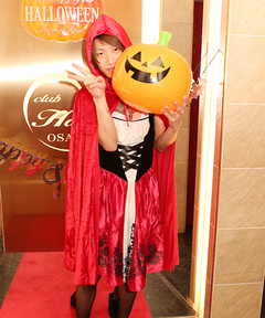 かぼちゃを手に入れた赤ずきんちゃん