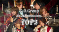 2022年9月度 売上&組数ランキング Top3 Sales & Nominations 【G.O.Group】